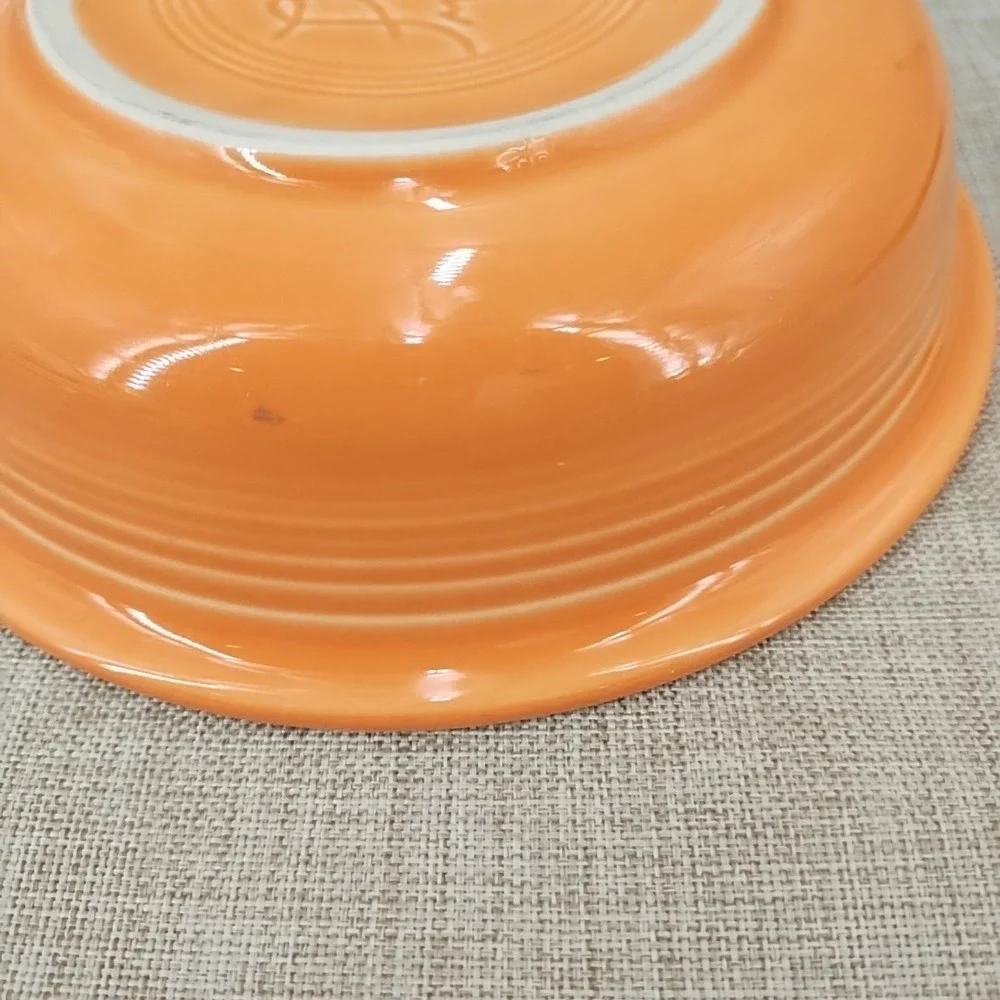 Fiesta Retired Tangerine Classic Rim Cereal Bowl 6 7/8